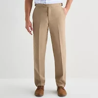 Stafford Mens Classic Fit Dress Flat Front Pant