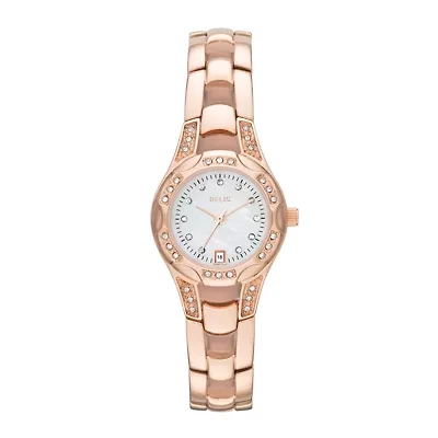 Relic By Fossil Womens Rose Goldtone Stainless Steel Bracelet Watch Zr12067