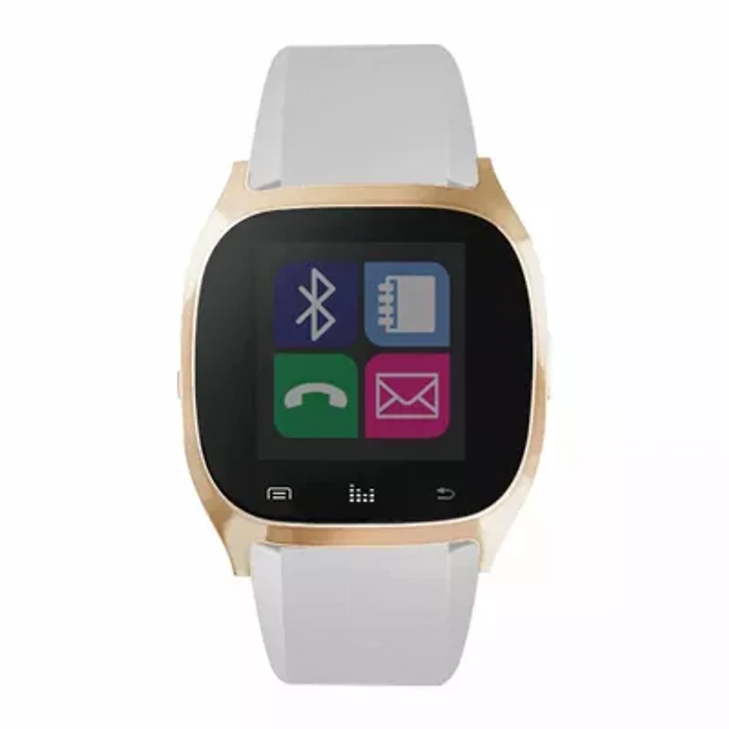 iTouch White Gold Tone Smart Watch-JCIT3160G590-001
