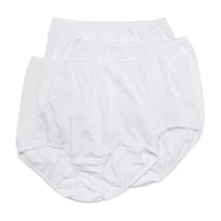 Underscore Cotton Womens 3 Pack Brief Panty