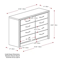 Newport Bedroom Collection 8-Drawer Dresser
