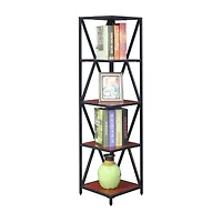 Tucson 5-Tier Corner Bookcase