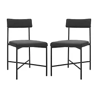 Archer Retro Chic Dining Chair - Set of 2