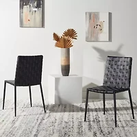 Rayne Basket Woven Dining Chair - Set of 2