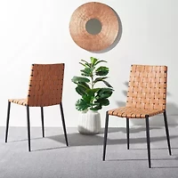 Rayne Basket Woven Dining Chair - Set of 2