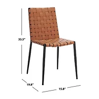 Rayne Basket Woven Dining Chair - Set of 2