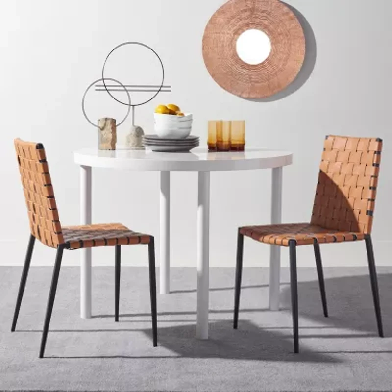 Rayne Basket Woven Dining Chair - Set of 2