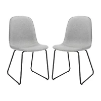 Makalu Mid Century Modern Dining Chair - Set of 2