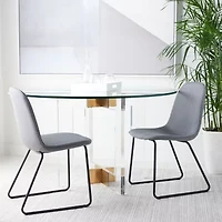 Makalu Mid Century Modern Dining Chair - Set of 2