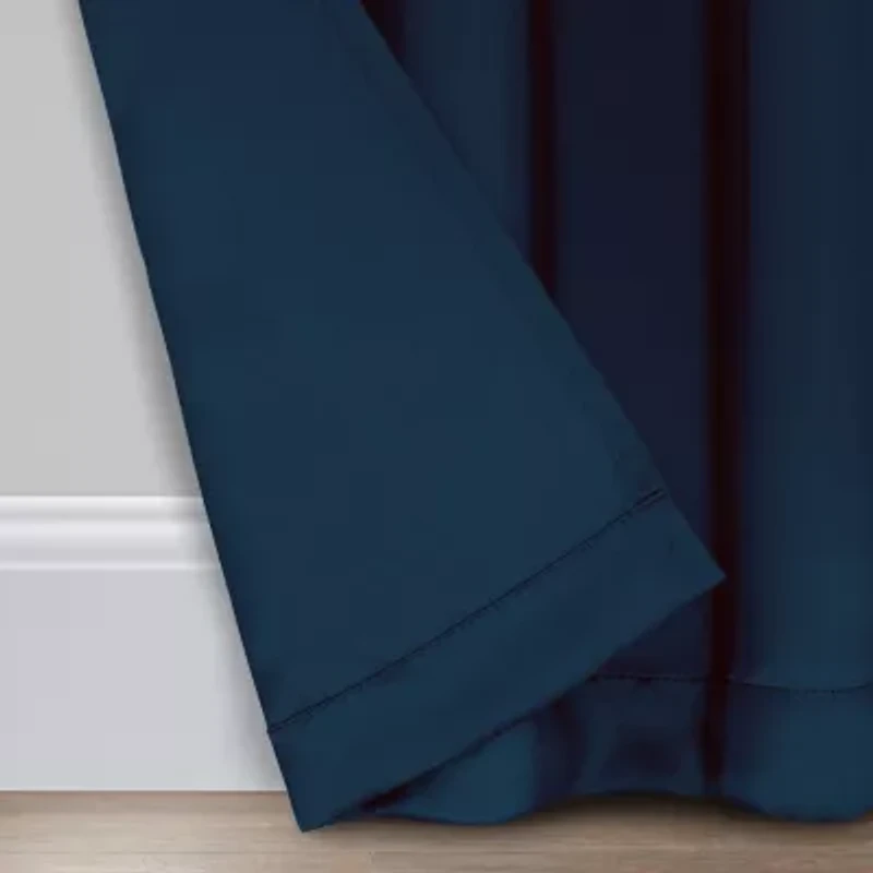 Eclipse Darrell Grommet Top Energy Saving Blackout Single Curtain Panel