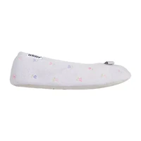 Isotoner Microterry Womens Ballerina Slippers