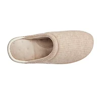 Isotoner Sweater Knit Womens Ballerina Slippers