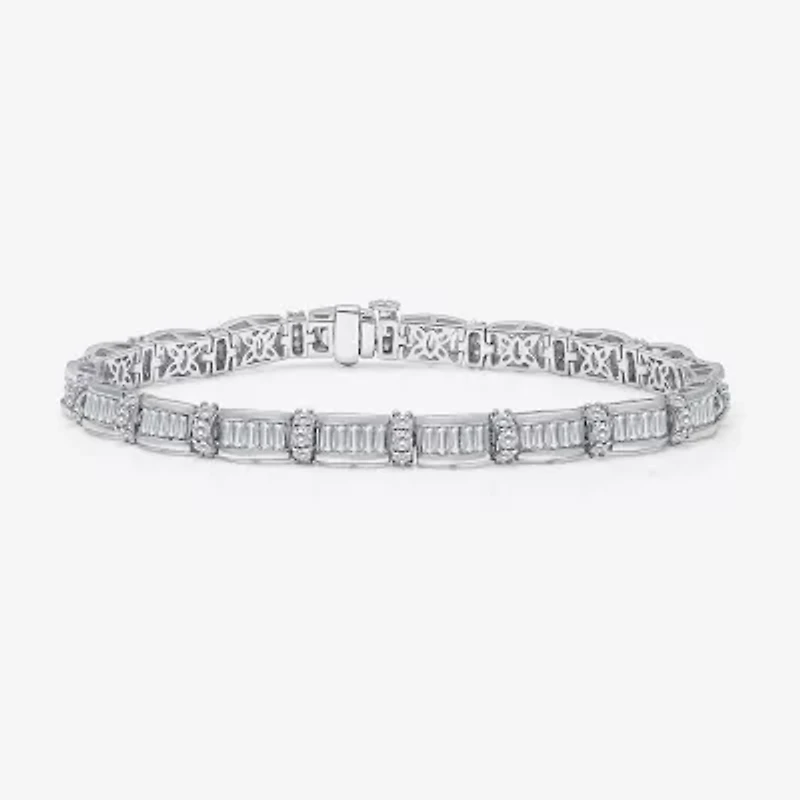 (I / I1) Womens 10K Gold 7.25 Inch or 8 Link Bracelet