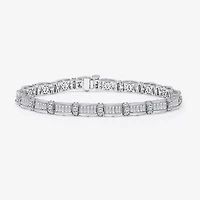 (I / I1) Womens 10K Gold 7.25 Inch or 8 Link Bracelet