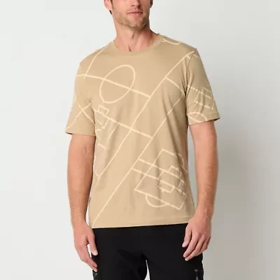 Xersion Mens Crew Neck Short Sleeve Regular Fit Graphic T-Shirt