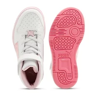 PUMA Rebound Layup Little Kid Girls Basketball Shoes