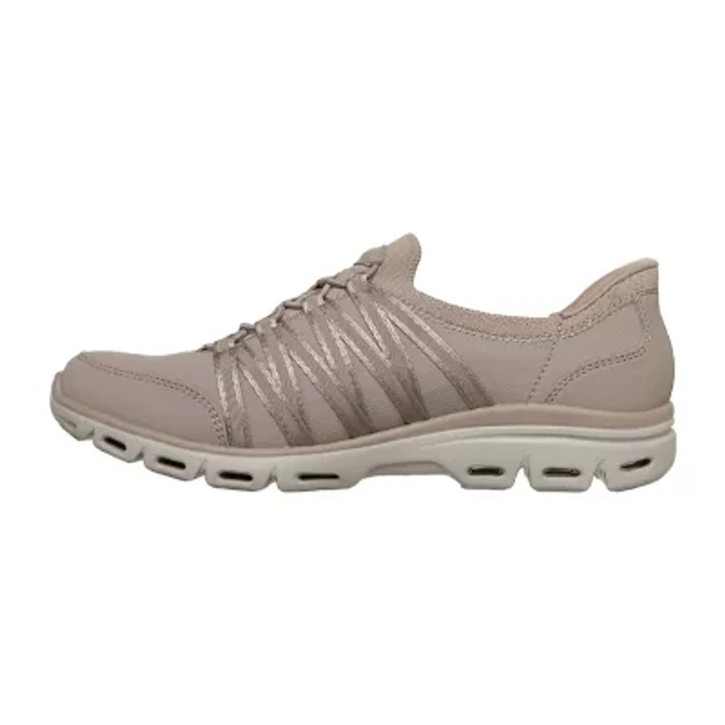 Skechers Hands Free Slip-Ins Glide Step Womens Slip-On Walking Shoes