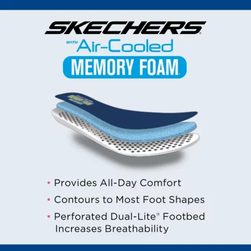 Skechers Hands Free Slip-Ins Glide Step Womens Slip-On Walking Shoes
