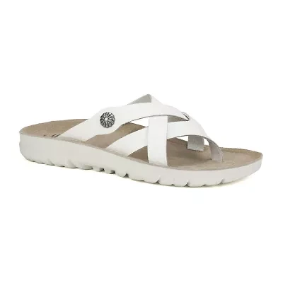 Cliffs by White Mountain Womens Banksy Slide Sandals