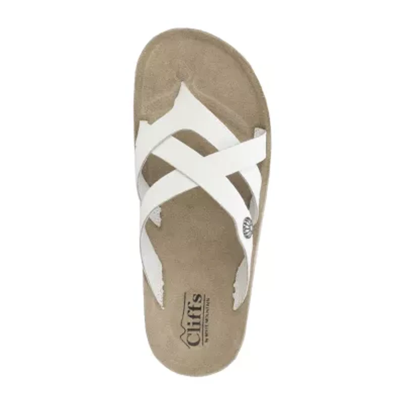 Cliffs by White Mountain Womens Banksy Slide Sandals