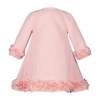 Blueberi Boulevard Baby Girls 2-pc. Dress Set