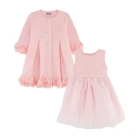Blueberi Boulevard Baby Girls 2-pc. Dress Set