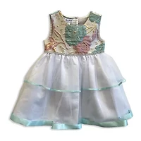 Blueberi Boulevard Baby Girls 2-pc. Dress Set