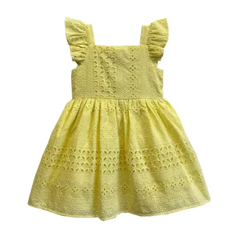 Blueberi Boulevard Baby Girls Sleeveless A-Line Dress