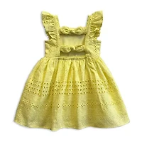 Blueberi Boulevard Baby Girls Sleeveless A-Line Dress