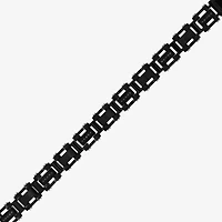 (F / Si2) Mens Stainless Steel Solid 8 1/2 Inch Link Bracelet