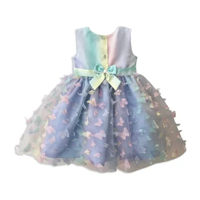 Blueberi Boulevard Toddler Girls Sleeveless A-Line Dress