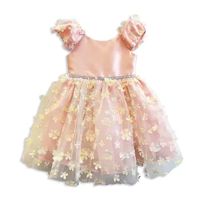 Blueberi Boulevard Toddler Girls Sleeveless A-Line Dress