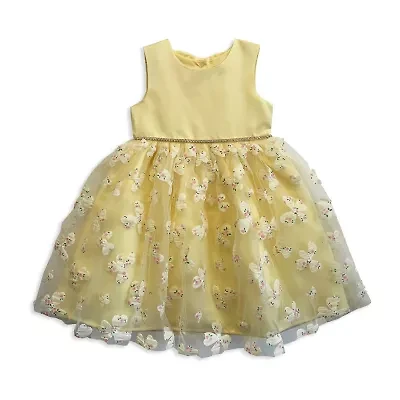 Blueberi Boulevard Toddler Girls Sleeveless A-Line Dress