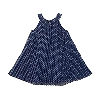 Blueberi Boulevard Toddler Girls Sleeveless A-Line Dress