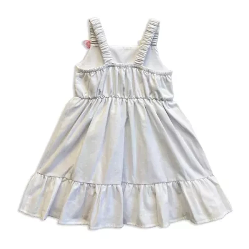 Blueberi Boulevard Toddler Girls Sleeveless A-Line Dress