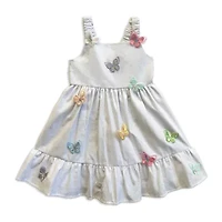 Blueberi Boulevard Toddler Girls Sleeveless A-Line Dress
