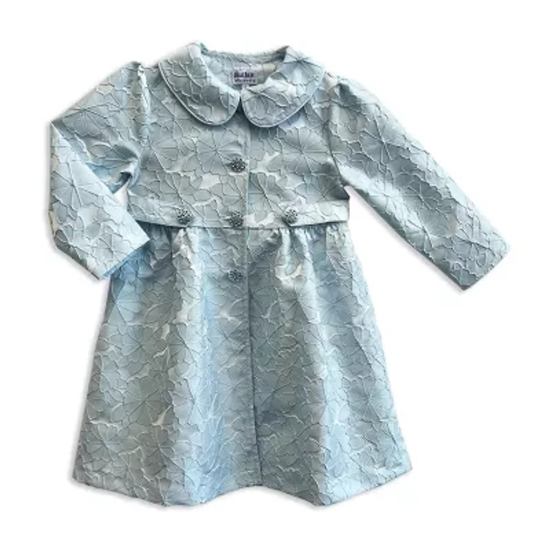 Blueberi Boulevard Little & Big Kid Girls Floral 2-pc. Dress Set