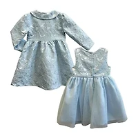 Blueberi Boulevard Little & Big Kid Girls Floral 2-pc. Dress Set
