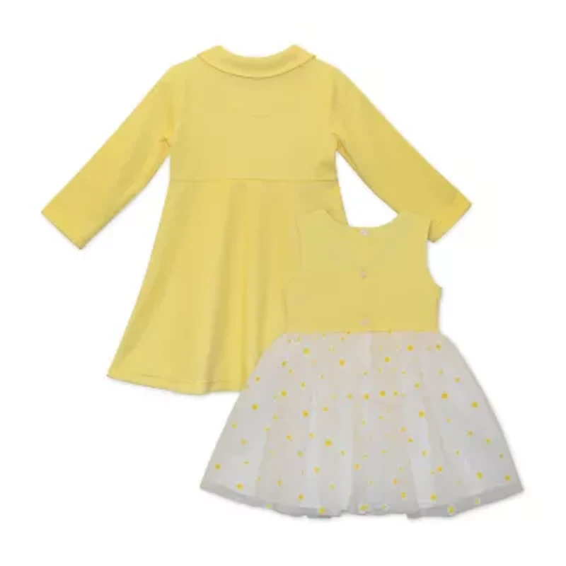 Blueberi Boulevard Little & Big Kid Girls Floral 2-pc. Dress Set