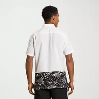 Van Heusen Weekend Mens Short Sleeve Camp Shirt