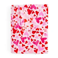 Home Expressions Valentine Velvet Plush Midweight Throw