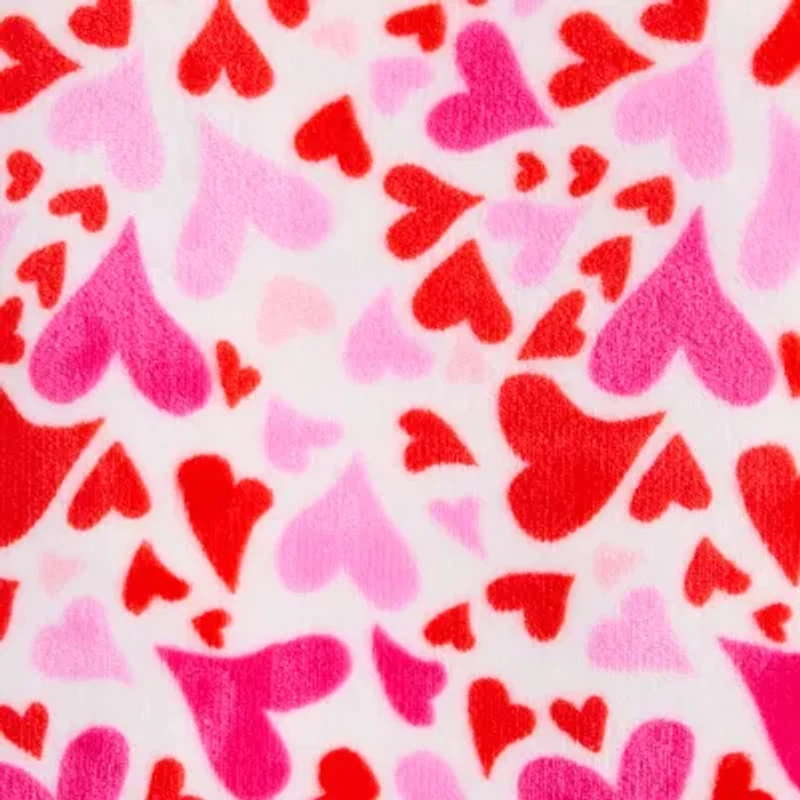 Home Expressions Valentine Velvet Plush Midweight Throw