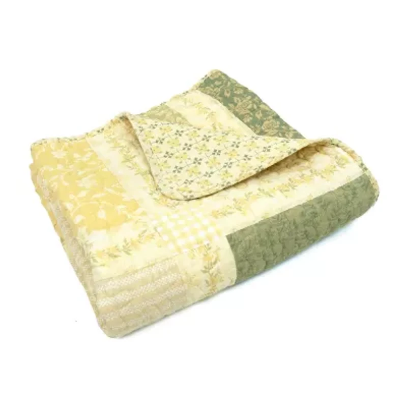 Donna Sharp Meadow Cotton Washable Throw