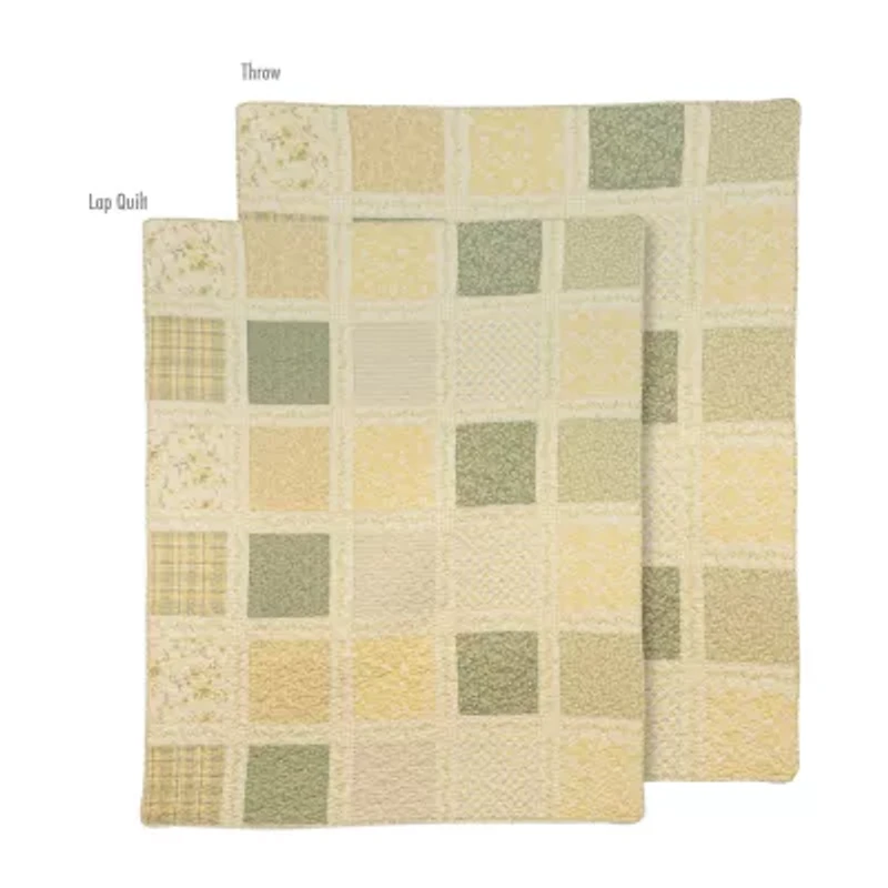 Donna Sharp Meadow Cotton Washable Throw