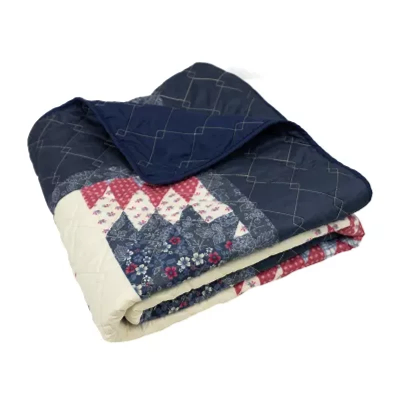 Donna Sharp Bluefield Star Washable Throw