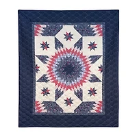 Donna Sharp Bluefield Star Washable Throw