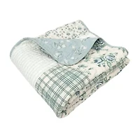 Donna Sharp Blue Pastures Washable Throw