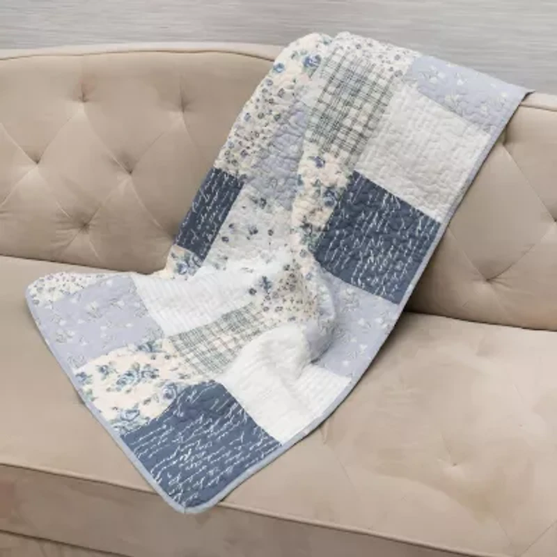 Donna Sharp Blue Pastures Washable Throw
