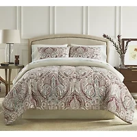 Broadhaven Constance 8-pc. Reversible Complete Bedding Set with Sheets