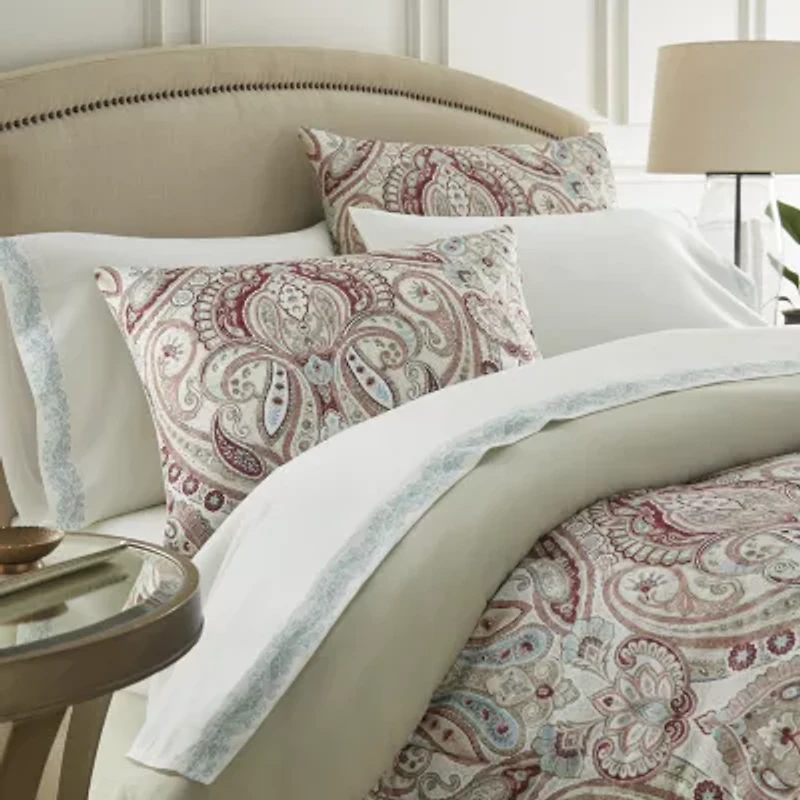 Broadhaven Constance 8-pc. Reversible Complete Bedding Set with Sheets